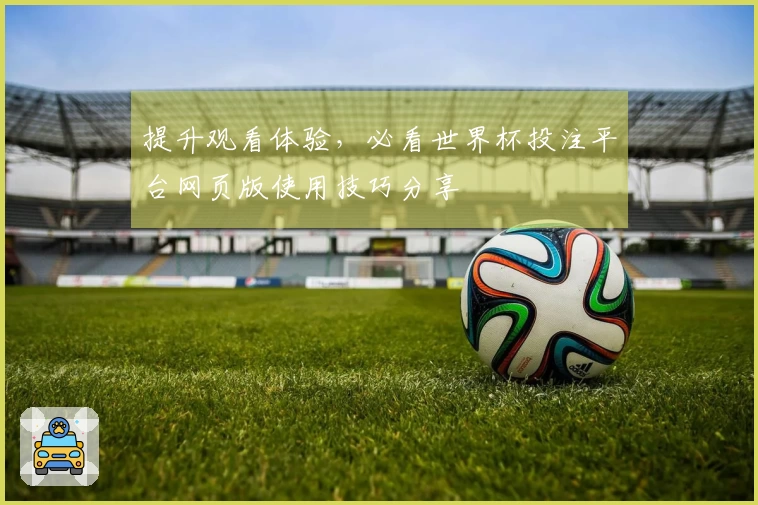 提升观看体验，必看世界杯投注平台网页版使用技巧分享